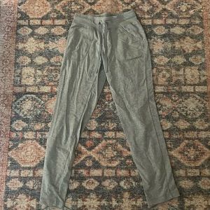 Grey athletic sweats